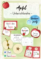 Vorschau - Arbeitsblätter - Apfel: Unterrichtsreihe (Kl. 1) - Deckblatt