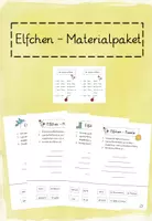 Vorschau - Arbeitsblätter - Materialpaket Elfchen - Deckblatt