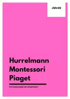 Vorschau - Stundenentwürfe - Sparpakete Montessori | Hurrelmann | Piaget (Arbeitsblatt & Video) - Deckblatt