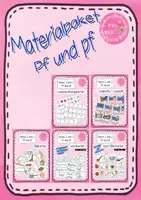 Vorschau - Spiele - Buchstabeneinführung Pf und pf - Materialpaket - Deckblatt