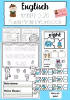 Vorschau - Arbeitsblätter - Materialpaket Numbers 0-20 Puzzles/Arbeitsblätter und Merkblätter - Deckblatt