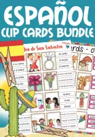 Vista previa - Unidades / Secuencias / Situaciones de Aprendizaje - CLIP CARDS Español / E.L.E. paquete de materiales - Portada