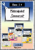 Vorschau - Unterrichtsreihen - Materialpaket Sommerzeit - Deckblatt
