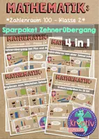 Vorschau - Stundenentwürfe - Mathematik 2: Den Zehnerübergang vorbereiten - Sparset - Deckblatt