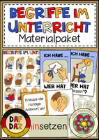 Vorschau - Arbeitsblätter - BEGRIFFE IM UNTERRICHT - Materialpaket (DAF/DAZ) - Deckblatt