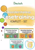 Vorschau - Arbeitsblätter - Monsterstarkes Lesetraining KOMPLETT-PAKET - Deckblatt