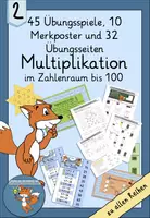 Vorschau - Arbeitsblätter - Glveckspilze24 Einmaleins Übungsheft Freiarbeit Spiele Poster Aushänge - Deckblatt
