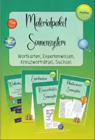Vorschau - Arbeitsblätter - Materialpaket Sonnensystem - Deckblatt