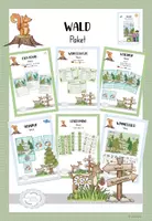 Vorschau - Arbeitsblätter - Wald - Paket - Deckblatt