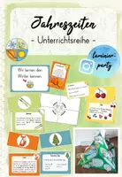 Vorschau - Unterrichtsreihen - Jahreszeiten: Unterrichtsreihe (Kl. 2) - Deckblatt