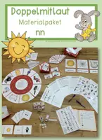 Vorschau - Arbeitsblätter - Doppelmitlaut nn - Sparpaket - Deckblatt