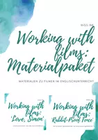 Vorschau - Stundenentwürfe - Working with films - Wachsendes Materialpaket - Deckblatt