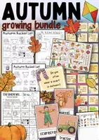 Vista previa - Unidades / Secuencias / Situaciones de Aprendizaje - Autumn - Growing Bundle - Portada