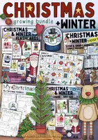Vista previa - Unidades / Secuencias / Situaciones de Aprendizaje - Christmas and Winter - growing BUNDLE - Portada