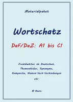 Vorschau - Arbeitsblätter - Materialpaket: Wortschatzarbeit Daf/DaZ - Deckblatt