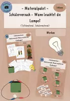 Vorschau - Arbeitsblätter - Materialpaket Schülerversuch - Wann leuchtet die Lampe? - Deckblatt