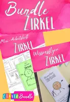 Vorschau - Arbeitsblätter - Zirkel Materialsammlung Grundschule - Deckblatt