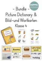 Vorschau - Arbeitsblätter - Mega-Bundle "Picture Dictionary & Bild-und Wortkarten Klasse 4" - Deckblatt