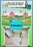 Vorschau - Arbeitsblätter - Bündel Bundle Märchen Lesespurgeschichte Lesespaziergang Klasse 1-4 - Deckblatt