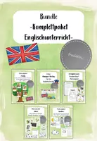 Vorschau - Stundenentwürfe - Komplettpaket Englischunterricht - Deckblatt