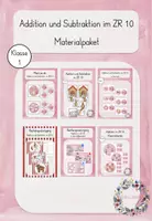 Vorschau - Arbeitsblätter - Materialpaket Addition und Subtraktion im ZR 10 - Deckblatt