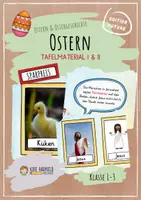 Vorschau - Präsentationen/Tafelbilder - Ostern - 2er-Pack Tafelmaterial - Deckblatt