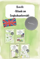Vorschau - Merkblätter - Materialpaket: Rituale im Englischunterricht - Deckblatt