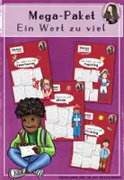 Vorschau - Stationenlernen - MEGA-PAKET „Ein Wort zu viel“ – Leseförderung & Grammatiktraining für alle Jahreszeiten (Deutsch Klasse 2–3) - Deckblatt