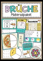 Vorschau - Arbeitsblätter - BRÜCHE - Materialpaket (5. Schulstufe) - Deckblatt