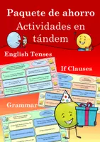 Vista previa - Juegos / Gamificación - Paquete de ahorro - Actividades en tándem - Inglés - Portada