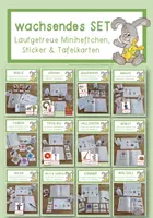 Vorschau - Arbeitsblätter - mitwachsendes Sparpaket - lautgetreue Minihefte (inkl. Sticker und Tafelbildkarten) - Deckblatt