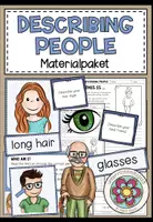 Vorschau - Arbeitsblätter - DESCRIBING PEOPLE - MATERIALPAKET - Deckblatt