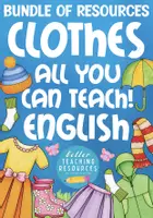 Aperçu - Feuilles d'exercices - CLOTHES English / Anglais XXL BUNDLE - Page de couverture