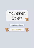 Vorschau - Spiele - Malreihen-Spiel SPARPAKET - Deckblatt