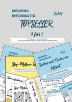 Vorschau - Unterrichtsreihen - TOPSELLER - 3 für 1 - Medien und Informatik Unterrichtsmaterialien - Deckblatt