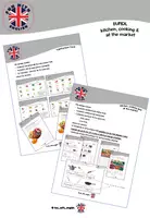 Vorschau - Unterrichtsreihen - BUNDL: superpower food, kitchen tools, cooking verbs - Deckblatt