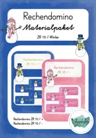 Vorschau - Spiele - Rechendomino Winter / Materialpaket - Deckblatt
