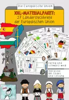 Vorschau - Arbeitsblätter - Materialpaket - Die Länder der Europäischen Union - Steckbriefe - Deckblatt