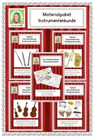 Vorschau - Arbeitsblätter - Materialpaket Instrumentenkunde Sinfonieorchester - Deckblatt