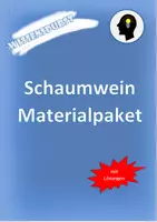 Vorschau - Arbeitsblätter - Materialpaket Schaumwein - Deckblatt