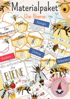 Vorschau - Stundenentwürfe - XL Materialpaket: Die Biene - Deckblatt