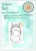 Vorschau - Arbeitsblätter - Schule 2 in 1 Paket - Deckblatt
