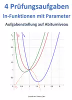 Vorschau - Arbeitsblätter - Materialpaket - Prüfungsaufgaben ln-Funktionenschar - Deckblatt