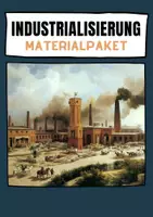 Vorschau - Arbeitsblätter - Industrialisierung / Industrielle Revolution (Materialpaket - Variante 1) - Deckblatt