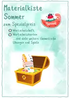 Vorschau - Arbeitsblätter - Sommer Materialkiste - Deckblatt