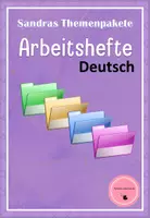 Vorschau - Stundenentwürfe - Materialpaket Alle Arbeitshefte Deutsch von Sandras Ideenkiste - Deckblatt
