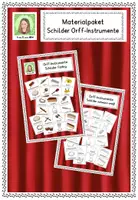 Vorschau - Poster - Materialpaket Bildkarten Orff-Instrumente - Deckblatt