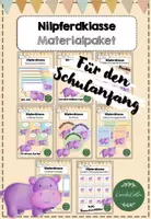 Vorschau - Bildkarten - Nilpferdklasse Materialpaket - Deckblatt