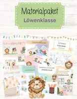 Vorschau - Arbeitsblätter - Materialpaket für die Löwenklasse - wachsendes Bundle - Deckblatt
