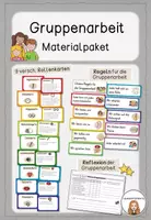 Vorschau - Arbeitsblätter - Gruppenarbeit Materialpaket (bunte Version) - Deckblatt